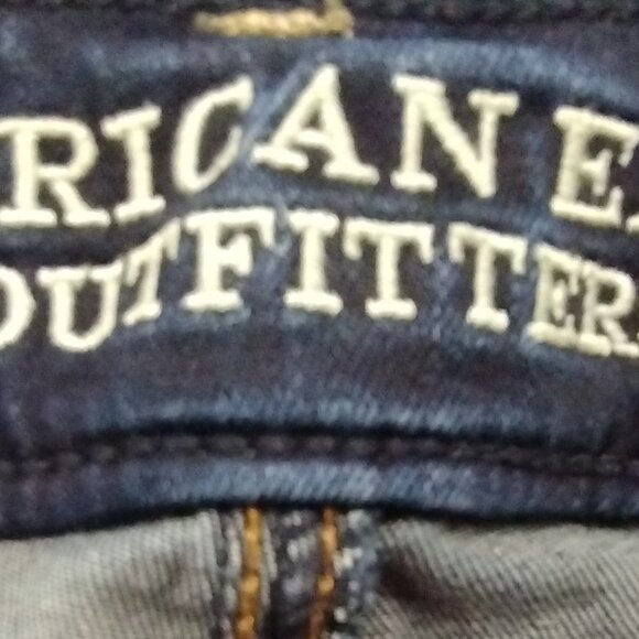 American Eagle Outfitters  Blue super strech jeggings - Picture 3 of 4